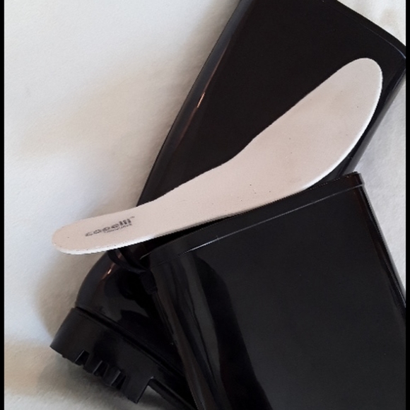 Capelli of New York Black Rain Boots - Picture 12 of 12